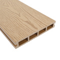 Rectangle Hollow Interlocking Anti Slip Embossed WPC Board Composite Decking